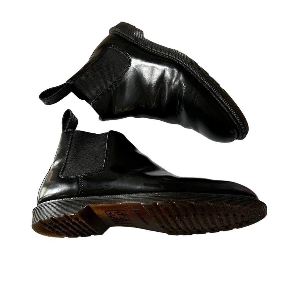 Dr Martens Boots Ankle Chukka black Air Wair Wilde Slip Resistant sz 6 - Picture 3 of 5